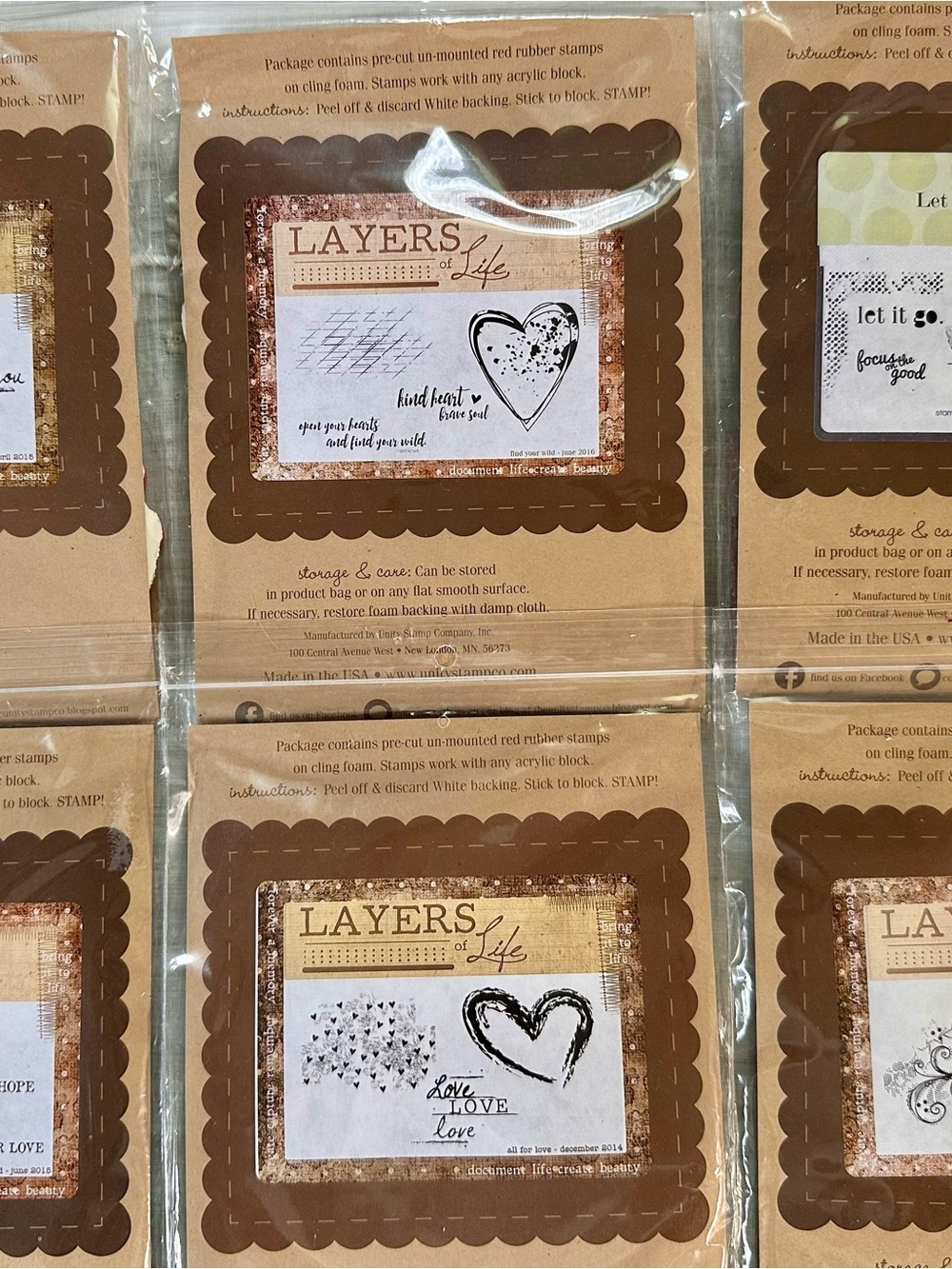 Unity Stamp Sets (16)